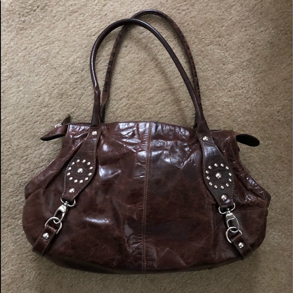 Roberta Gondola Leather Bag